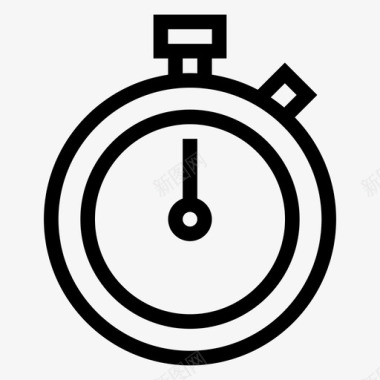 体育标志计时器时钟倒计时图标图标