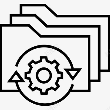 齿轮矢量素材技术齿轮数据图标图标