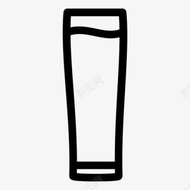 品脱杯啤酒杯饮料杯图标图标
