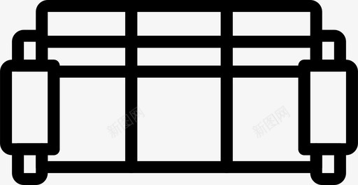 私密用品沙发物品家具图标图标