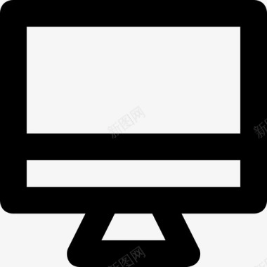 电脑屏幕显示屏lcd图标图标