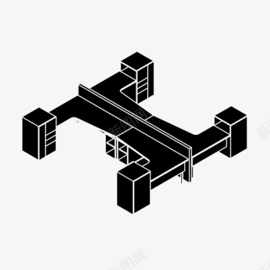 医生工作者工作空间商务办公桌图标图标