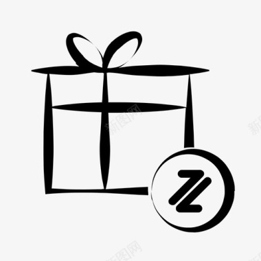 礼品礼品交换生日礼物礼盒图标图标