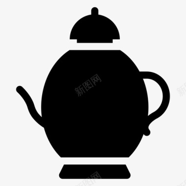 茶片食物酒店图标图标