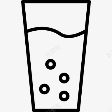 饮料可乐玻璃杯图标图标