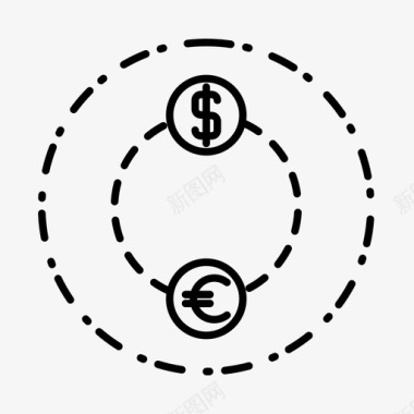 兑换货币货币美元图标图标
