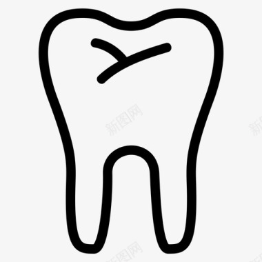 绿色牙齿图标fmy_tooth图标