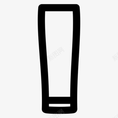 品脱杯啤酒杯饮料杯图标图标