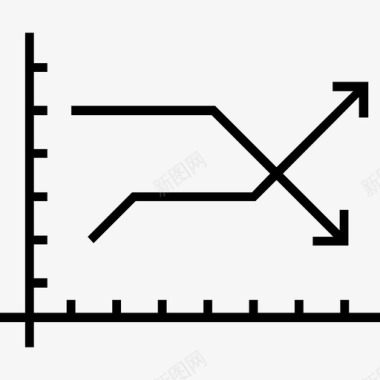 线图图表财务图表折线图图标图标