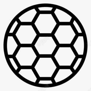 双色足球图标游戏足球足球场图标图标