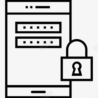 icon物权保护安全应用程序安全挂锁图标图标