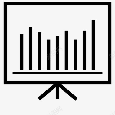 电脑信息图标演示文稿业务图表信息图表图标图标