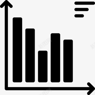 计划图表图形显示分析图表图标图标