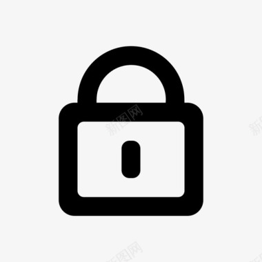 安全方面锁定锁隐私私人图标图标