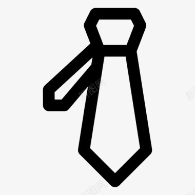 领带正式领带混搭图标图标