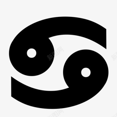 星座仪免扣PNG图巨蟹座图标