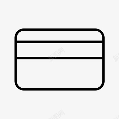 信用卡信用卡卡钥匙借记卡图标图标