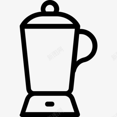 榨汁机电器搅拌机图标图标