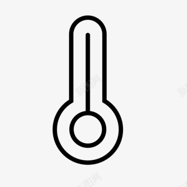 摄氏温度摄氏度温度计图标图标