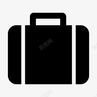 行李行李箱交通工具图标图标