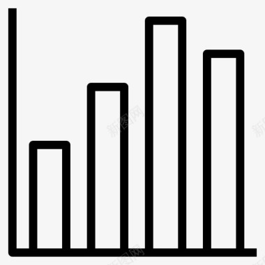组织机构图表条形图分析数据图标图标