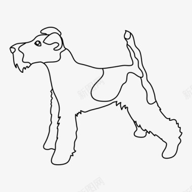 哈士奇狗狗动物图标图标