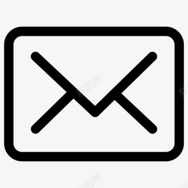 电子邮件信封图标图标