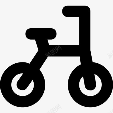 自行车车辆科技路线图标图标