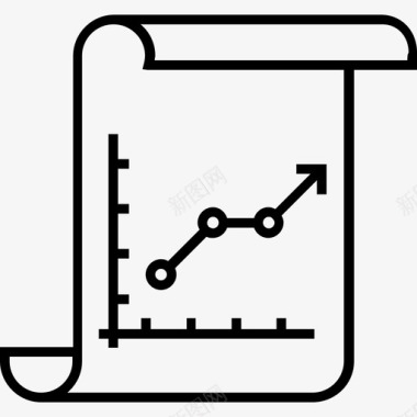 多彩图表图表报告分析业务报告图标图标