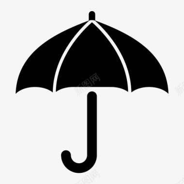 umbrella伞图标