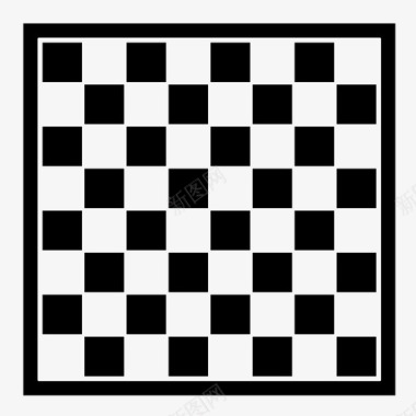国籍象棋国际象棋桌象棋桌跳棋图标图标