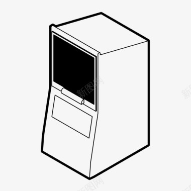 企业家期刊报机自动售货机期刊图标图标
