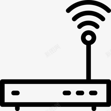 wifi路由器互联网调制解调器wifi调制解调器图标图标