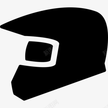 摩托车头盔时尚安全标志图标图标