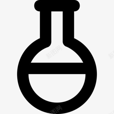 佛罗伦萨烧瓶化学实验室图标图标