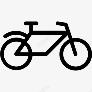 自行车踏板自行车运动图标图标