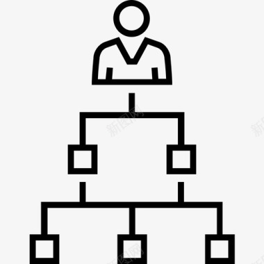 团队图标领导小组层级图标图标