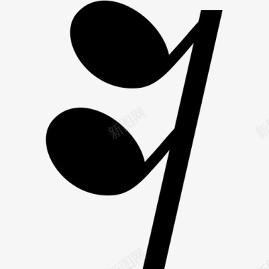 音符音乐第十六音符图标图标
