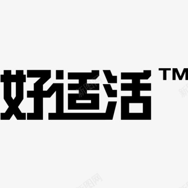 血红的字LOGO字图标