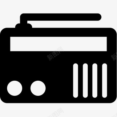 传输警示图标收音机收音机天线技术图标图标
