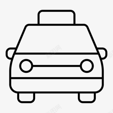 汽车汽车交通工具图标图标