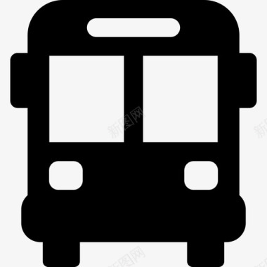 公交交通传递图标图标