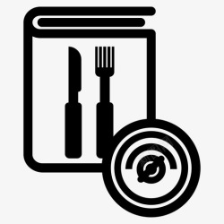 书藏食谱书无形烹饪书藏图标高清图片