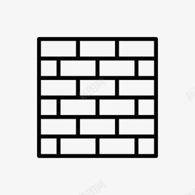 保龄球道路标志砖墙建筑道路图标图标