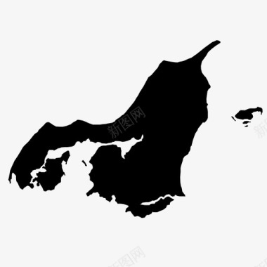 nordjylland地区丹麦nordjylland地区地图图标图标