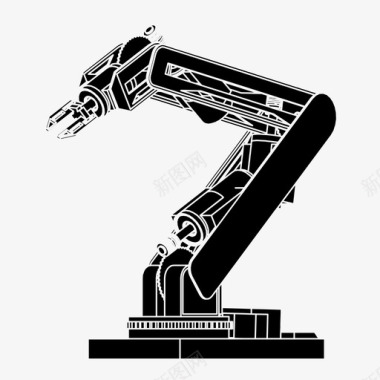 未来机械臂未来工业图标图标