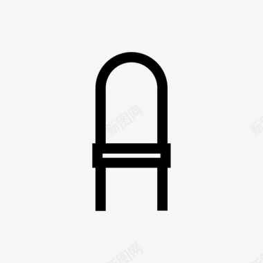 对椅厨房椅家具座椅图标图标