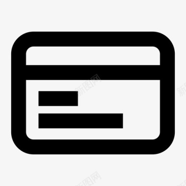 信用卡样机卡信用卡基本图标图标