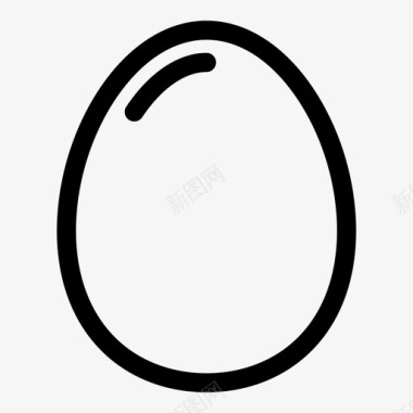 农家鸡蛋鸡蛋图标图标