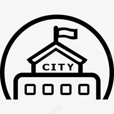 城市标题logo图标
